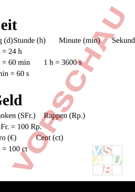 Arbeitsblatt Masseinheiten Poster Mathematik Sachrechnen Gr Ssen