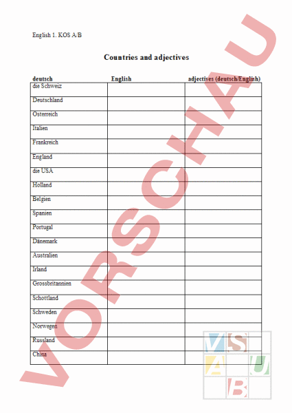 arbeitsblatt-countries-and-adjectives-englisch-wortschatz