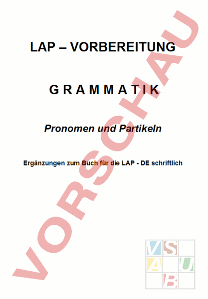 Arbeitsblatt: Pronomen - Deutsch - Grammatik