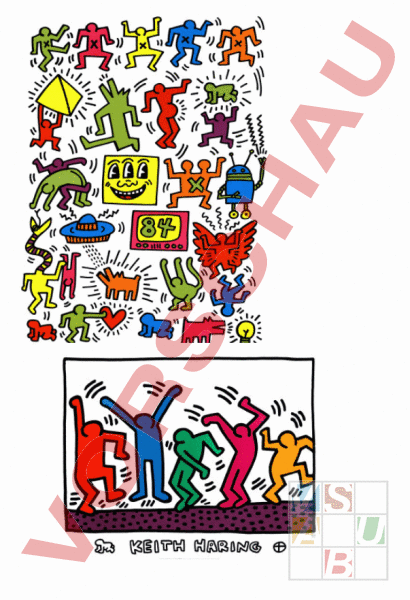 Keith Haring Bilder: Bringen Sie Farbe und Freude in Ihr Leben!