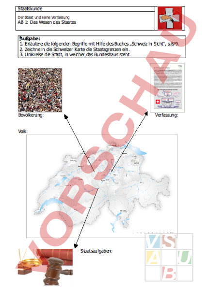Arbeitsblatt: Staatskunde - AB 2.1 - Geschichte - Politik