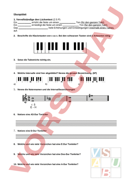 Get Intervalle Musik Übungen Pdf Background