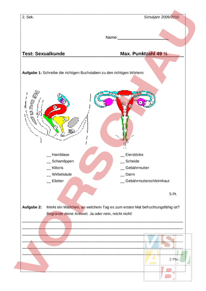 25 Wunderschonen Arbeitsblätter Sexualkunde