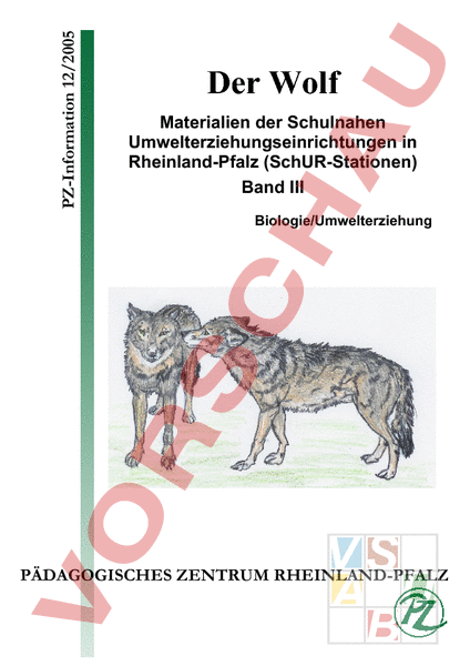 Arbeitsblatt: Wolf - Biologie - Tiere