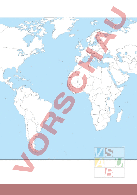 Arbeitsblatt Welt Und Europakarte Leer Geographie Gemischte Themen